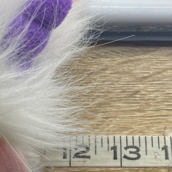 b.Boutique By Evergreen Unicorn Hand Finger Plush Puppets Set of 2 12” Soft - Picture 6 of 8